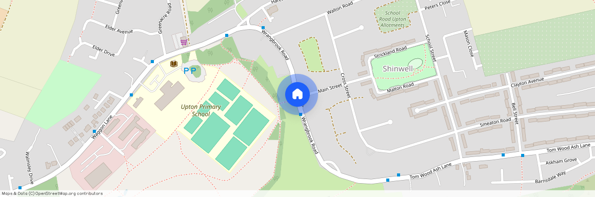 Wrangbrook Road, Upton