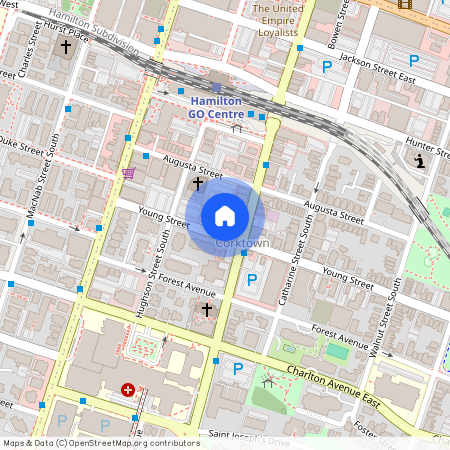 55 Young Street - Bedroom #2, Hamilton