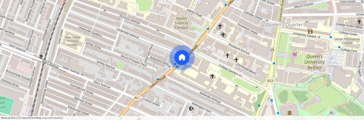 Room 1, 96 Cromwell Road, Belfast, JY