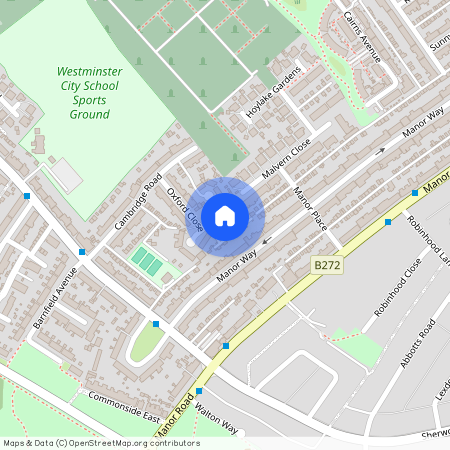 Oxford Close, Mitcham, Surrey, CR4