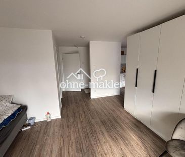 Moderne 40qm Nebauwohnung mit hochwertiger Einbauküche u. Balkon - Foto 2