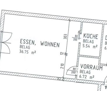 Schöne 1 Zimmer Wohnung direkt am Hauptplatz! - Foto 4