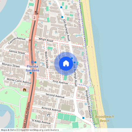 unit 11/199 Surf Parade, Qld 4217, Surfers Paradise