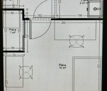 loue studio 17m² quartier chantrerie - Photo 3