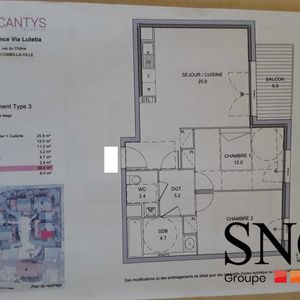 T3 AVEC BALCON ET PARKING - Photo 3