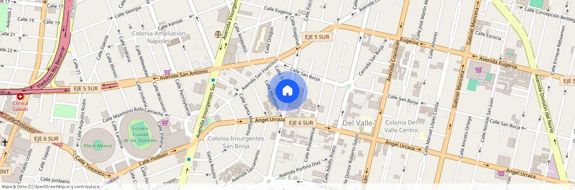 Se departamento Patricio Sanz, Colonia Del Valle Centro, C.P. 03100, Df / Cdmx
