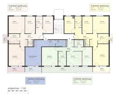 "Erstvermietung nach Kernsanierung, 1.5-Zimmer-Wohnung mit sonnigem... - Photo 1