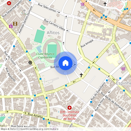 Rua da Angustura, 225, Aflitos, Recife - PE, 52050-340, Brazil