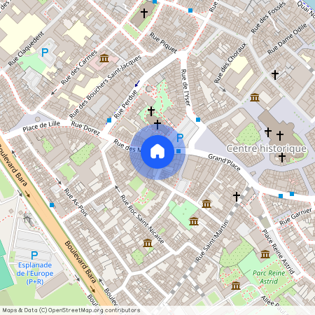 RUE DES MAUX 4 / 3 TOURNAI, 7500