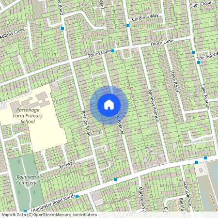 King Edward Avenue, Rainham, RM13