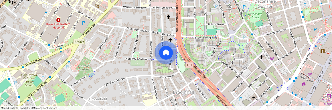 Flat 1, Sheffield, 33 Filey Street, 33  Filey Street