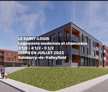 Le St-Louis: 3 1/2; 4 1/2; 5 1/2 Logement luxueux! Cour / jardin in... - Photo 4