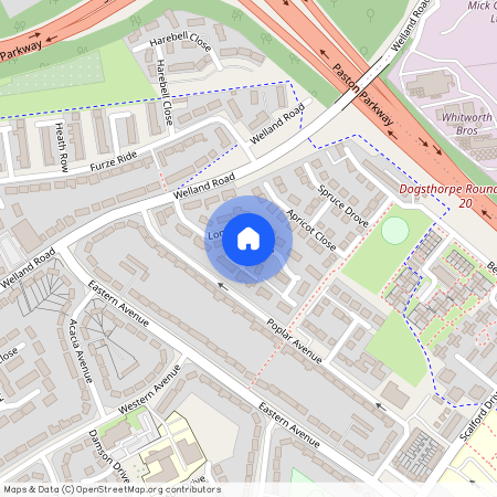 Lombardy Drive, Dogsthorpe PE1