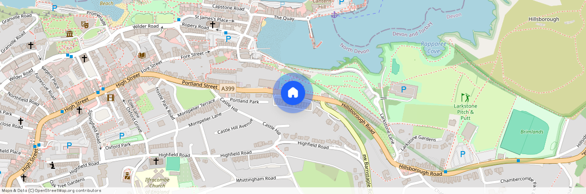 Hillsborough Terrace, Ilfracombe, Devon, EX34