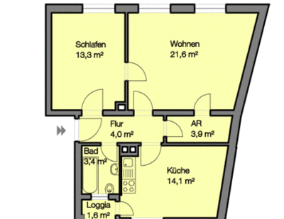 Nordstadt * nähe U-bahn - Foto 1