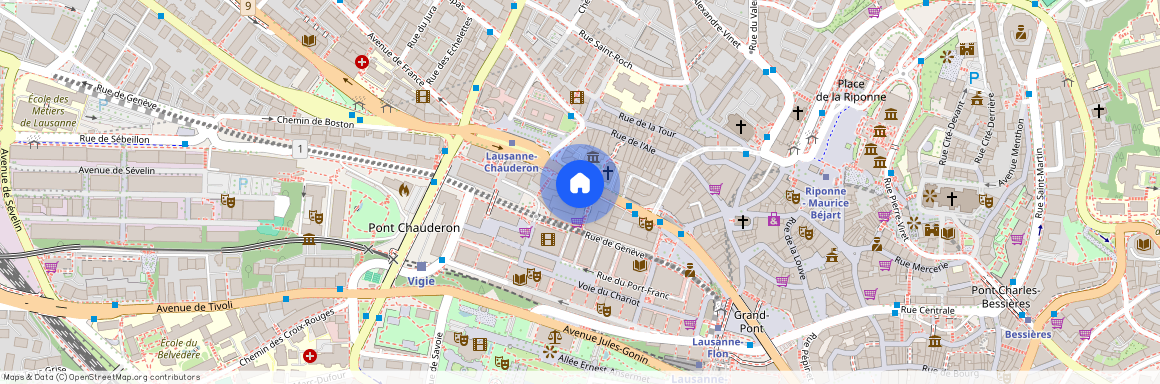 Rue des Terreaux 15-23, 1003 Lausanne