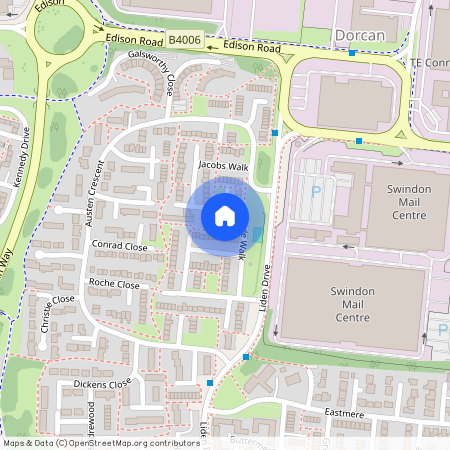 Conan Doyle Walk, Swindon, SN3