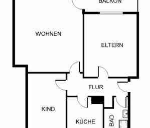 Renovierte 3 - Zimmer Wohnung mit Balkon in modernisierter Wohnanlage! - Foto 5