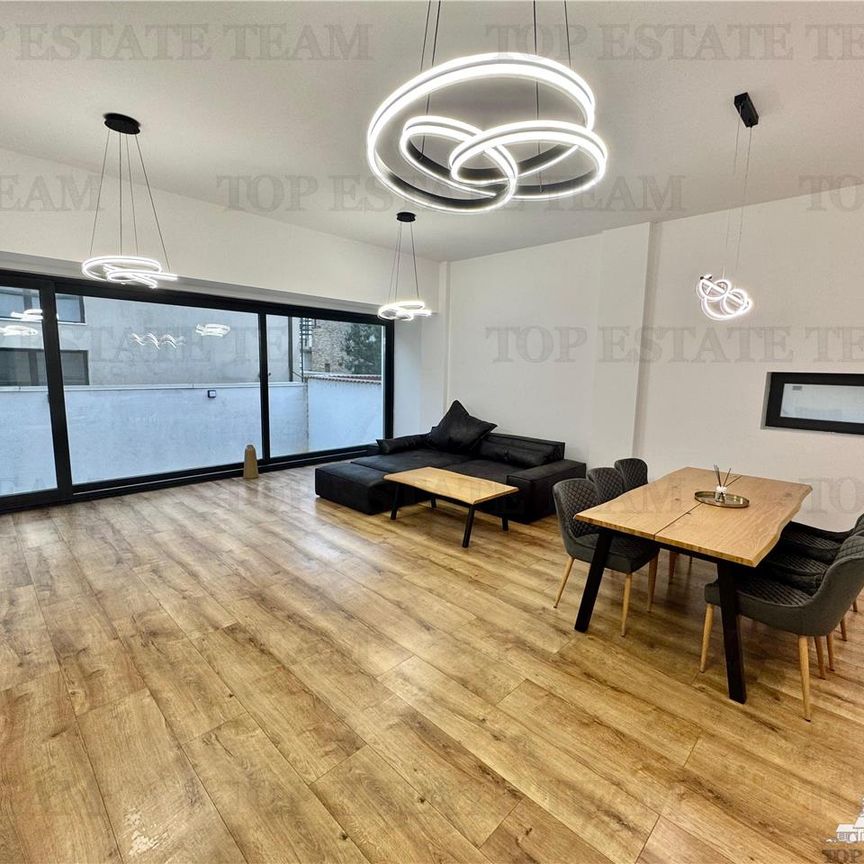 Apartament mobilat si utilat cu 3 camere de inchiriat + gradina 28mp in zona de Nord/ 6 min Scoala Americana - Photo 1