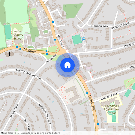 Greenacre Walk, N14 7DB