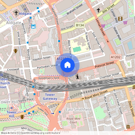 Tower Hill, Tower Hill, E1