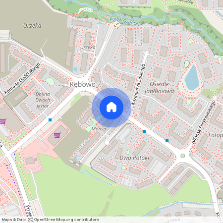 ul. Konrada Guderskiego, Jasień, Gdańsk, pomorskie