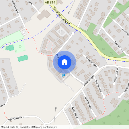 Blåsbacksvägen, Stenhamra