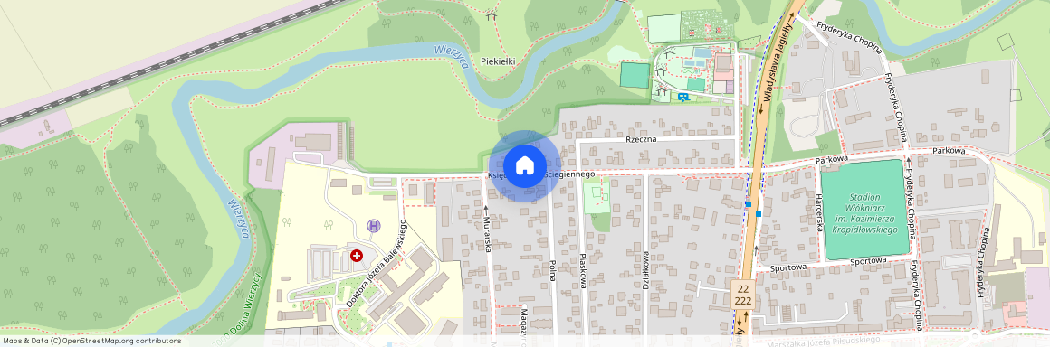 ul. ks. Piotra Ściegiennego, Starogard Gdański, starogardzki, pomorskie