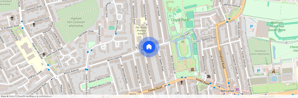 Winns Avenue Walthamstow, London, Greater London E17 5HD