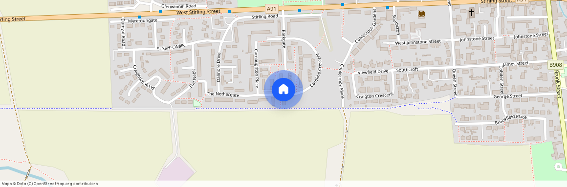 Caroline Crescent, Alva, Clackmannanshire, FK12