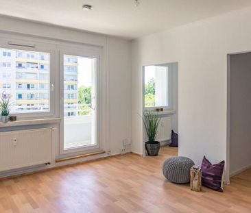 1-Raum-Wohnung mit Balkon nahe Crimmitschauer Wald - Photo 2