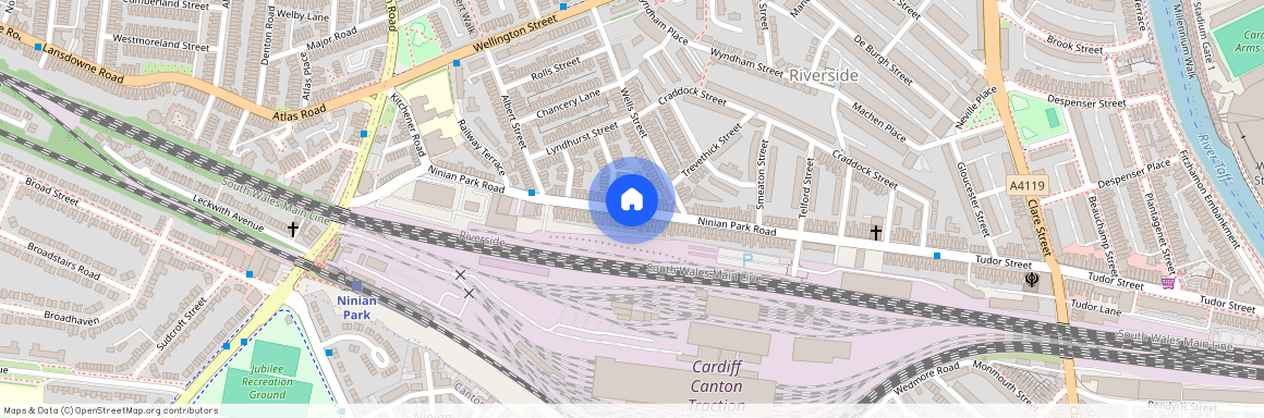 Ninian Park Road, Cardiff(City), CF11