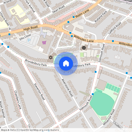 Willesden Lane, Brondesbury Park, London