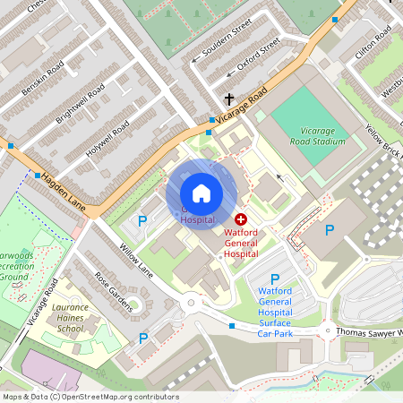 Vicarage Rd, Watford WD18 0HB