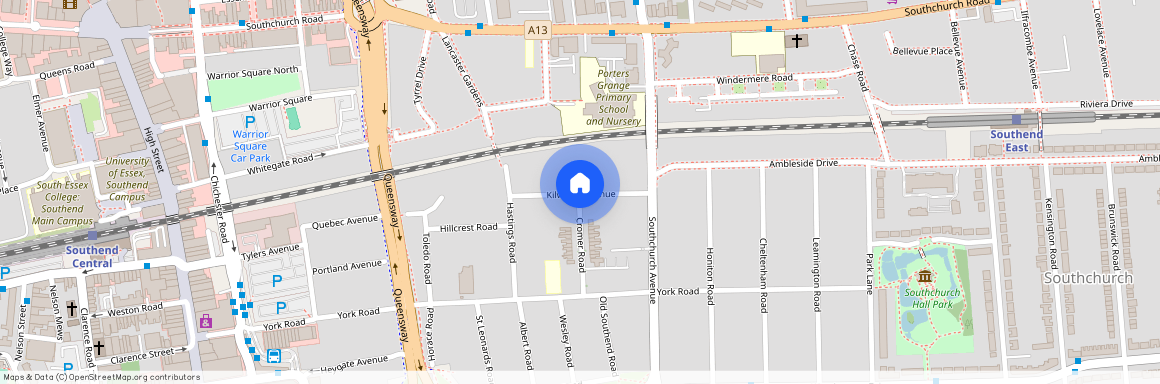 Southend-on-Sea, Kilworth Avenue, SS1 2DS, Essex