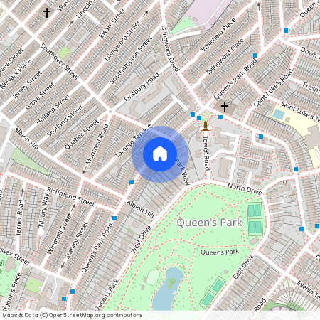 Queens Park Road, BN2