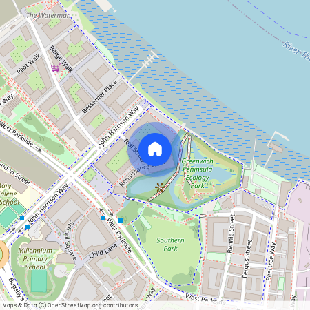 Maurer Court, Renaissance Walk, Greenwich, London