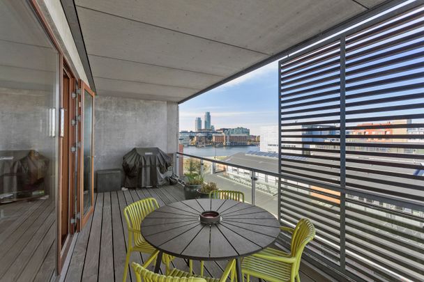 Eksklusiv 4-værelses lejlighed med stor terrasse og smuk vandudsigt på Islands Brygge - Foto 1