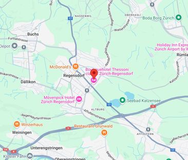 Möblierte 1,5-Zimmer-Wohnung, 8105 Regensdorf, Zürich, long-term-stay - Foto 1