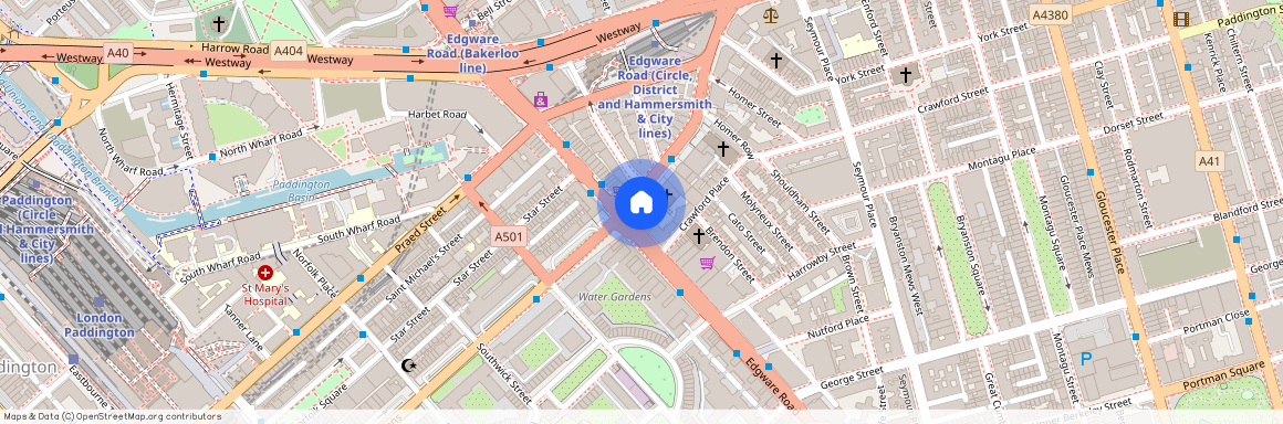 Garrett Mansions, Edgware Road, London, W2