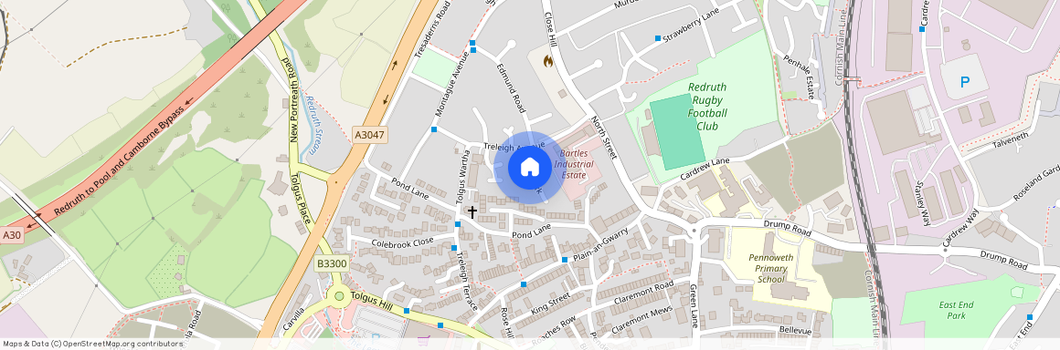 Johns Park, Redruth, Cornwall, TR15