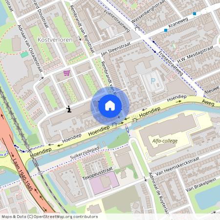 Rembrandt van Rijnstraat 18, 9718PN, Groningen