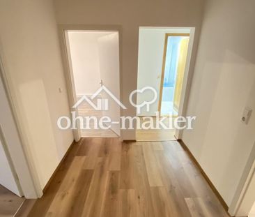 Lichtdurchflutet & Zentral: renovierte 3-Zimmer-Wohnung mit Garten - Photo 5