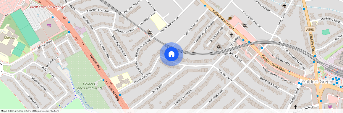 The Ridgeway, Sharel Court, NW11