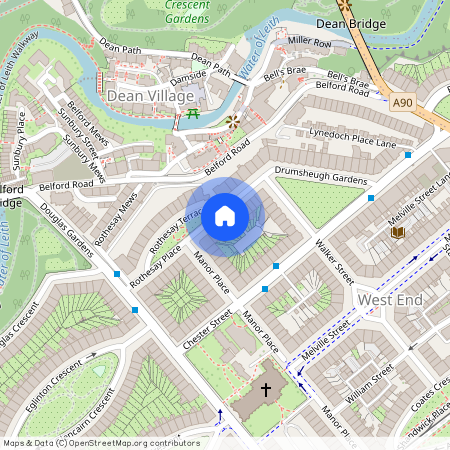 Flat 1, 8 Rothesay Place, EH3 7SL, Edinburgh