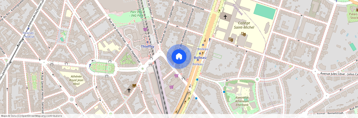 Rue Des Atrébates - Atrebatenstraat, 140, 1040, Etterbeek