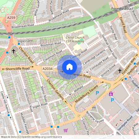 58A Cheriton Road, Mary Rose Avenue, CT20 1DF