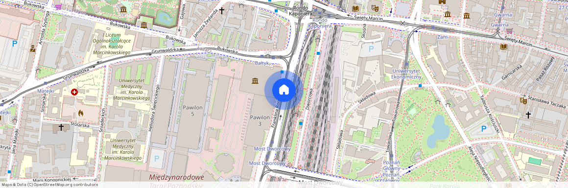 ul. Franklina Roosevelta, Centrum, Stare Miasto, Poznań, wielkopolskie