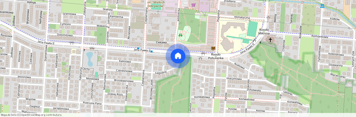 Jana Pawła II 206, Warszawa, Wesoła, Stara Miłosna