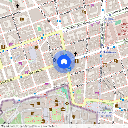 Via Leone Quarto 28, 00192 Rome RM, Italy